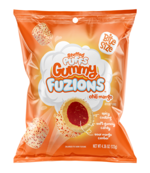 Stuffed Puffs Gummy Fuzions Chili Mango 4.36oz 8ct